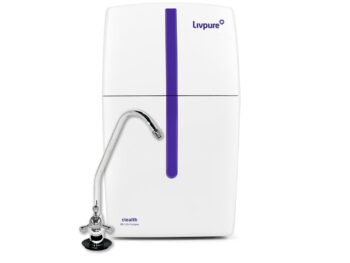 Livpure Stealth Under The Counter Water Purifier, RO+UV 6 Stage Purification Technology, 7L Storage Tank, Sleek And Compact Design