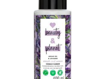 Love Beauty & Planet Argan Oil and Lavender Paraben Free Smooth and Serene Conditioner|| No Parabens|| No Dyes|| 400ml