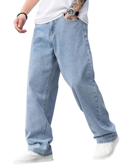 Lymio Men's Loose Jeans || Men's Jeans Pants || Denim Jeans || Baggy Jeans for Men (Jeans-06-07-08)