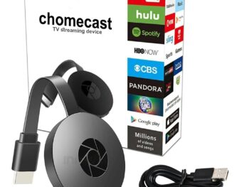 MVC ENTERPRISE Miracast Wireless Mirror Screen Cast TV Dongle Compatible for Android/Mac/iOS/Windows/Laptop