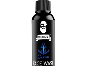 Muuchstac Ocean Face Wash for Men | Fight Acne & Pimples, Brighten Skin, Clears Dirt, Oil Control, Refreshing Feel - Multi-Action Formula (100 ml)