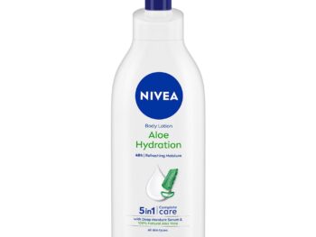 NIVEA Aloe Hydration Body Lotion 600 ml | 48 H Moisturization | Refreshing Hydration | Non Sticky Feel | With Goodness of Aloe Vera For Instant Hydration In Summer | For Men & Women