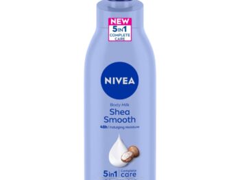 NIVEA Shea Smooth 400ml Body Lotion | 48 H Moisturization | With Deep Moisture Serum & Shea Butter | Non Greasy & Healthy Looking Skin