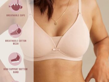 NYKD Cotton Women's T-Shirt Bra