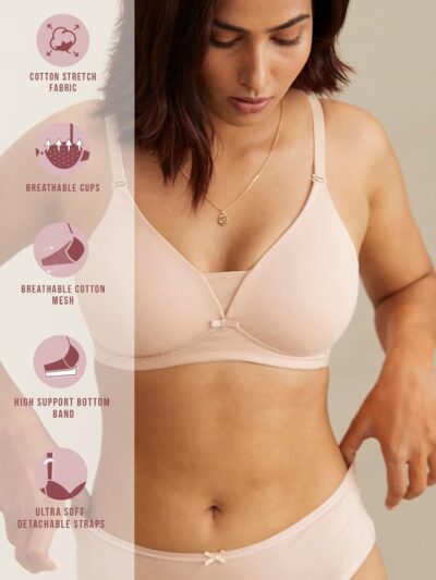 NYKD Cotton Women's T-Shirt Bra