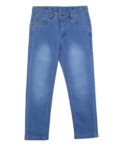 Neostreak Boy's Regular Fit Washed Denim Jeans Stretch