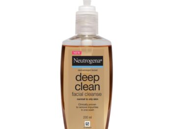 Neutrogena Deep Clean Gentle Facial Cleanser | 2x Glycerin & Cleansing Agent | Alcohol-Free | Dermatologist Tested | Normal to Oily Skin | For Men and Women | 200ml