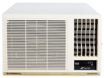 O-General BBAA Series 1.2 Ton 3 Star Window AC With Super Wave Technology 3-Speed Cooling (AFGB14BBAA-B, White)