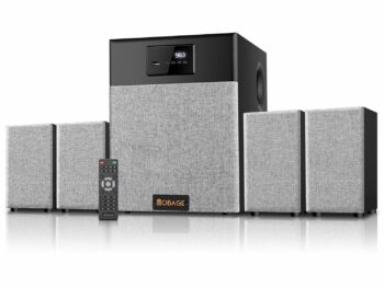 OBAGE Newly Launched Classic-6 120W 4.1 Home Theatre System with HDMI ARC, Optical in, Bluetooth V5.3, USD,FM, AUX