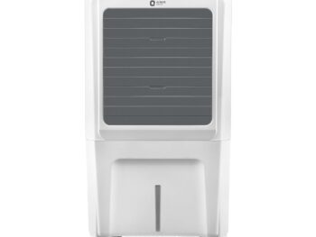 Orient Electric Durachill 40 L Portable Air Cooler For Home | Densenest Honeycomb Pads |17% More Air Delivery | Fully Collapsible Louvers |Inverter Compatible | Air Cooler For Room | White & Grey