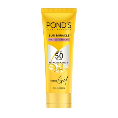 POND's Serum Boost Sunscreen For All Skin Types Prevent And Fade Dark Patches With The Power Of Spf 50 And Niacinamide-C Serum 100G, Pack Of 1
