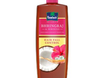 Parachute Advansed Bhringraj & Hibiscus enriched Coconut Hair Oil| Reduces Hair Fall| Helps Promotes Hair Growth|Up to 10x Less Hair Fall|For Healthy Scalp For Men & Women| Thicker & Stronger Hair| Suitable for All Hair Types |300ml