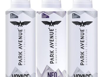 Park Avenue Men Voyage & Neo Signature Collection | Deodorant Spray | Fresh Long-Lasting Aroma | 150Ml Each (Pack Of 3), 450 Millilitres
