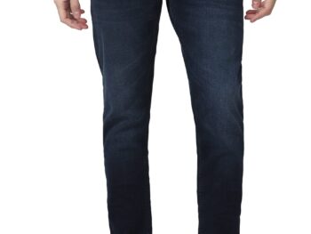 Peter England Men's Neo-Slim Fit Stretchable Jeans