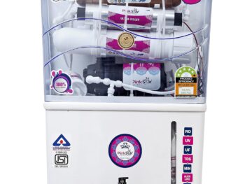 PinkStar (ISI APPROVED) Water Purifier 10 Litre Copper + RO + UV Water Purifier Machine WHITE COLOR