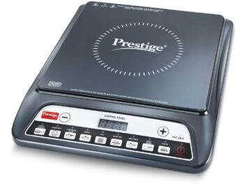 Prestige PIC 20 1600 Watts Induction Cooktop |Indian Menu Option |High Voltage Surge Protection| Automatic Power & Temperature Adjustment|1 year Warranty |Black