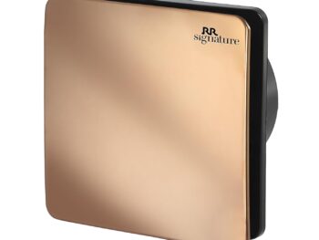 RR Signature Vento Fresh Luxura 150 mm Exhaust Fan For Kitchen, Bathroom | Silent, Compact Design, Easy Install | Thermal Fuse | High Speed 100% Powerful Copper Motor | 2 Year Warranty [Rose Gold]