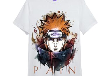 Round Neck half sleeve Shippuden ANIME Character printed Tshirt for Boys and Girls