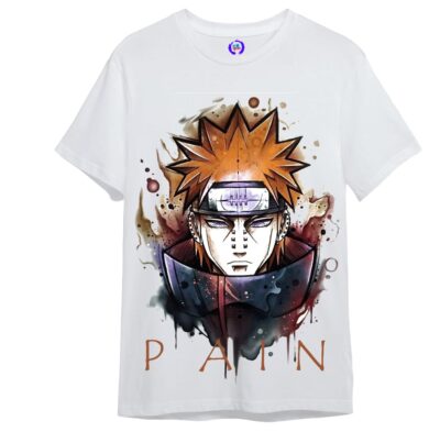 Round Neck half sleeve Shippuden ANIME Character printed Tshirt for Boys and Girls