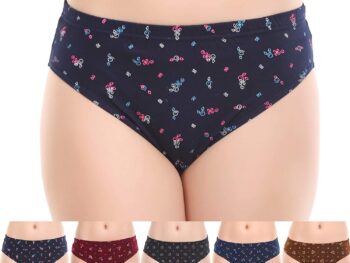 Rupa Women's Cotton Briefs Floral Hipster Panties
