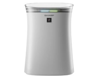 SHARP Room Air Purifier FP-F40E-W (White) with Plasmacluster™ Ion Technology, Haze Mode, Odour & Dust Sensor, True HEPA & Deodorizing Filter| Coverage Area: up to 320 ft²