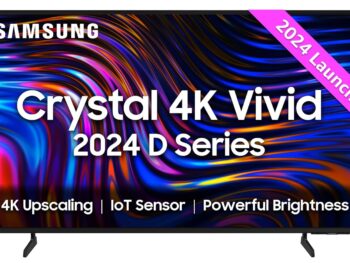 Samsung 138 cm (55 inches) 4K Ultra HD Smart LED TV UA55DUE70BKLXL (Black)