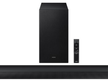 Samsung 370 W 3.1 ch (HW-B650D/XL) Dolby Soundbar, Center Firing Speakers, Surround Sound Expansion, DTS Virtual:X, Bluetooth, HDMI, Optical in (Black)
