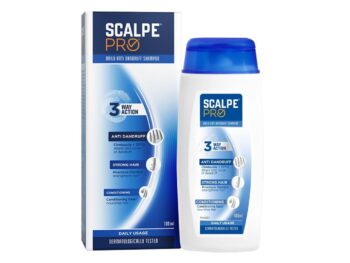 Scalpe Pro Daily Anti-Dandruff Shampoo | Removes Dandruff From Source | Helps With Itching, Irritation & Redness Accompanying Dandruff | Climbazole & Zpto Formulation | For Women & Men | 100Ml