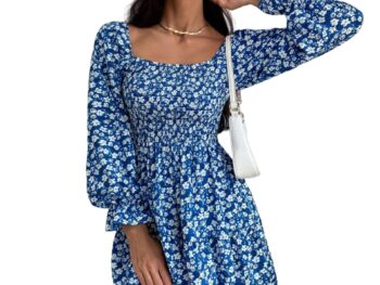 Sheetal Associates Women Casual Regular Sleeves Crepe Printed Fit and Flare Dress