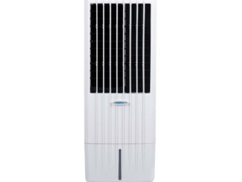 Symphony Diet 12T Personal Tower Air Cooler for Home with Honeycomb Pad, Powerful Blower, i-Pure Technology and Low Power Consumption (12L, White)