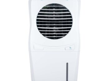 Symphony Ice Cube 27 Personal Air Cooler For Home with Powerful Fan, 3-Side Honeycomb Pads, i-Pure Technology and Low Power Consumption (27L, White)