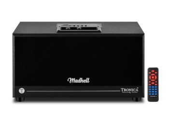 TRONICA Home Theater MADHELL Bluetooth Speaker System with 30W RMS Stereo Sound, Display & Remote 220V AC Operational, Home Audio Speaker System