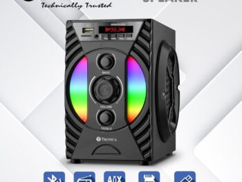 Tronica Enjoy Version-2 Bluetooth Wooden Home Theater System, 30W Output | Supports USB, AUX, Smart TV, Remote | Bluetooth Speakers for Home