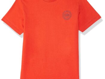U.S. POLO ASSN. Boy's Ribbed Neck Cotton IKEA Regular Fit T-Shirt (Pack of 1)