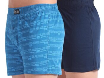 U.S. POLO ASSN. Men's Cotton Blend Boxer Shorts