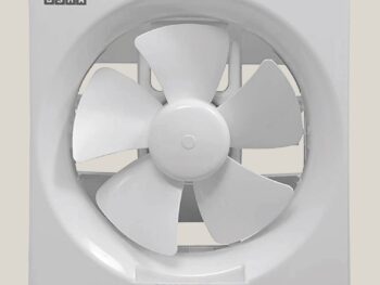 USHA Crisp Air VX Exhaust Fan | 200mm Sweep Size | 300mm Duct Size | 100% Copper Motor | 2 Year Warranty | (White)