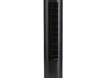 USHA Mist Air Prime 35Watt Tower Fan | 1300RPM | 3 Speed Settings | Thermal Overload Protection | 1 Year Warranty | White and Black