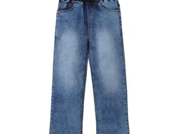 Urbano Juniors Boy's Loose Baggy Fit Washed Denim Jogger Jeans Stretchable