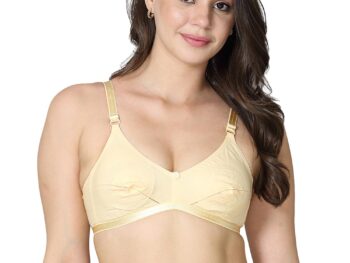 VSTAR Women's Cotton Non-Padded Wire Free Everyday Bra