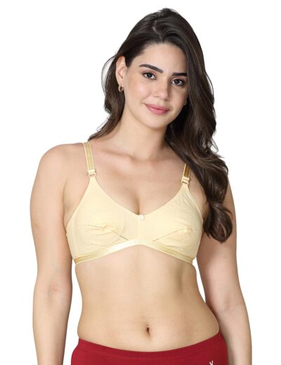 VSTAR Women's Cotton Non-Padded Wire Free Everyday Bra