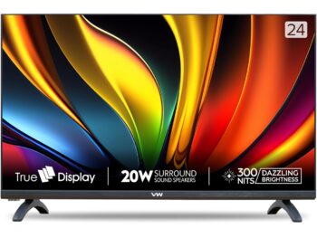 VW 60 cm (24 inches) Premium Series HD Ready LED TV VW24A (Black)