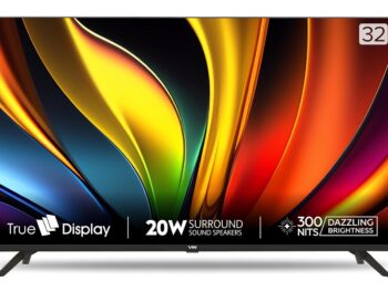 VW 80 cm (32 inches) Frameless Series HD Ready LED TV VW32A (Black)