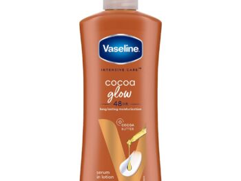 Vaseline Cocoa Glow Serum In Lotion, 400 ml | 100% Pure Cocoa & Shea Butter