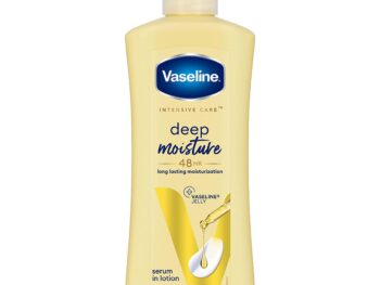 Vaseline Deep Moisture Serum In Lotion, 400 ml | Enriched with Glycerin for Nourished Soft Skin