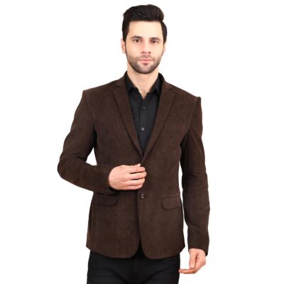 WINTAGE Men's Single Breasted Regular Casual Blazer
