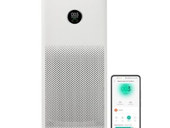 Xiaomi Smart Air Purifier 4, Best Purified Air Delivery Rate 387 m3/hr, True HEPA, traps 99.99% Virus, High coverage: 516 Sq Ft, Fast Purification in 7 Mins, RoHS & Allergy Care Certified, Alexa&GA