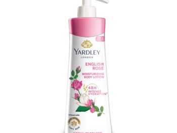 Yardley London English Rose Moisturizing Body Lotion With Germ Shield| Infused With Rose & Geranium Oil| Daily Use Hand & Body Lotion With Vitamin C & B3 For Women| 400ml