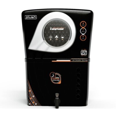 Zenpure Plush 15 LPH Aqua Copper Alkaline RO + UV + UF + Minerals RO Water Purifier for Home, suitable for borewell, tanker and municipal water (With Free Pre Filter)